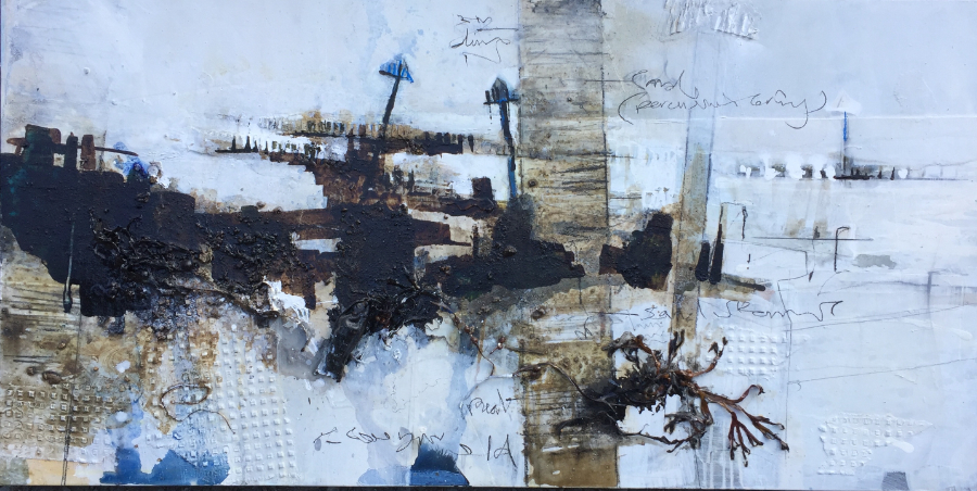 Percussion%20Boring,%20Borth%2050x100cm